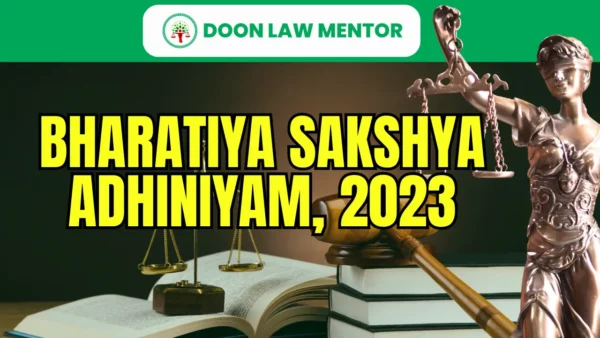 Bharatiya Sakshya Adhiniyam 2023